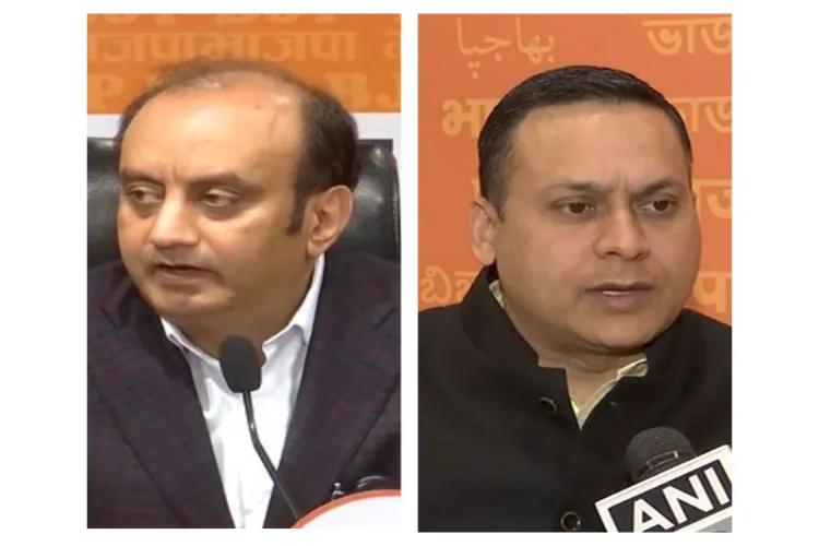BJP leaders Sudhanshu Trivedi and Amit Malviya
