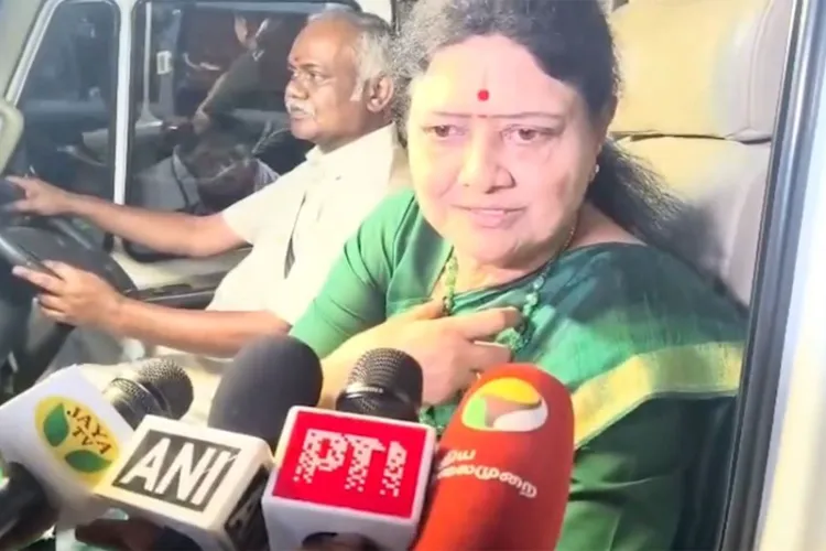 Expelled AIADMK leader VK Sasikala 