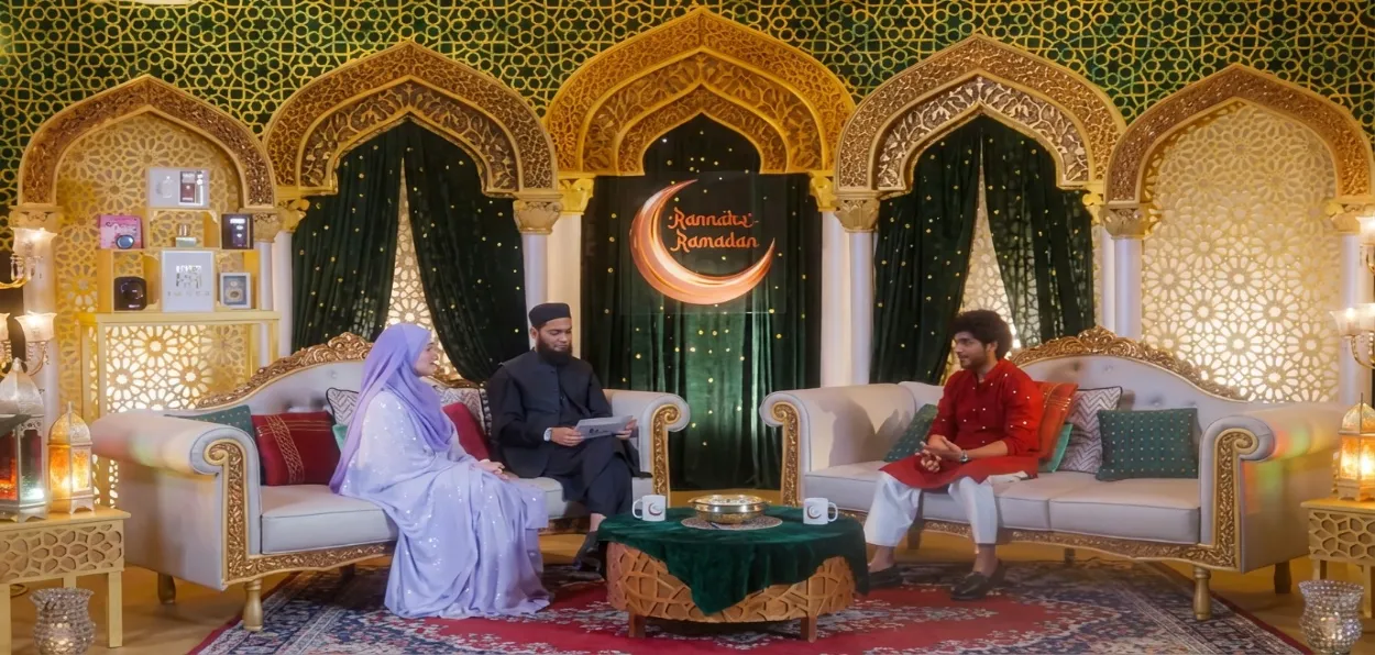 Salman Ali with Sana Khan and Mufti Anas Sayyad