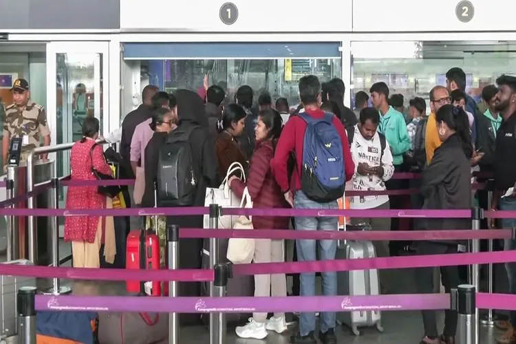 Chaos prevailed at Kempegowda International Airport, Bengaluru