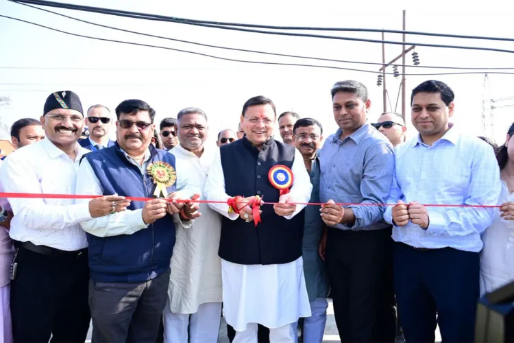 Uttarakhand Chief Minister Pushkar Singh Dhami inaugurated an Open Gym at Gandhi Football Ground, Lohia Head Ground in Khatima