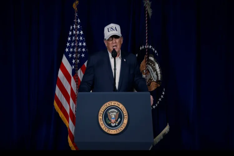 US President Donald Trump