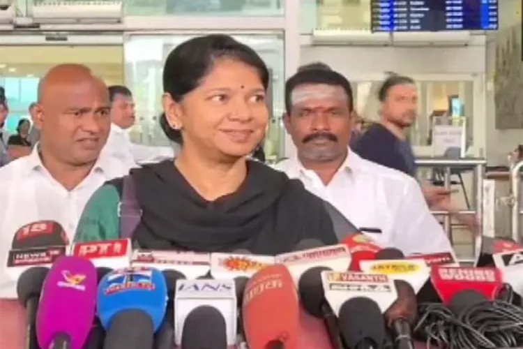 DMK MP Kanimozhi