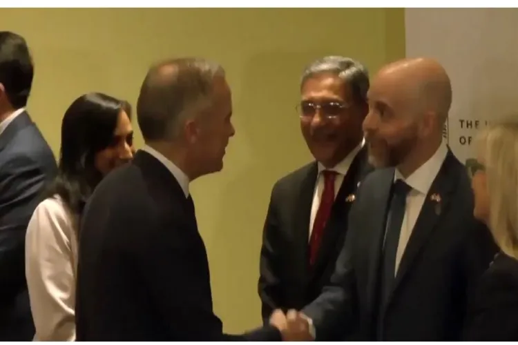 Canadian Prime Minister Mark Carney attends innovation showcase 