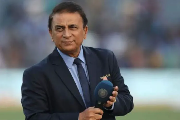 Legendary former India captain Sunil Gavaskar