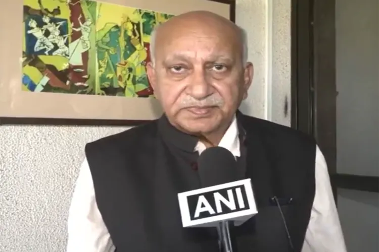 Former Union Minister of State for External Affairs MJ Akbar