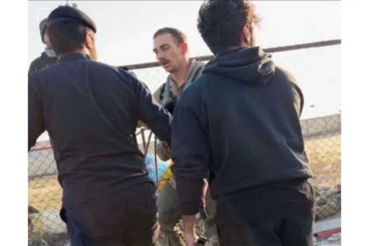 Alleged photo of American pilot whose F15 downed in Kuwait