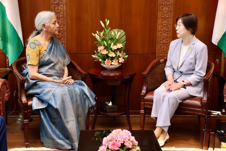 Union Finance Minister Nirmala Sitharaman met Zou Jiayi