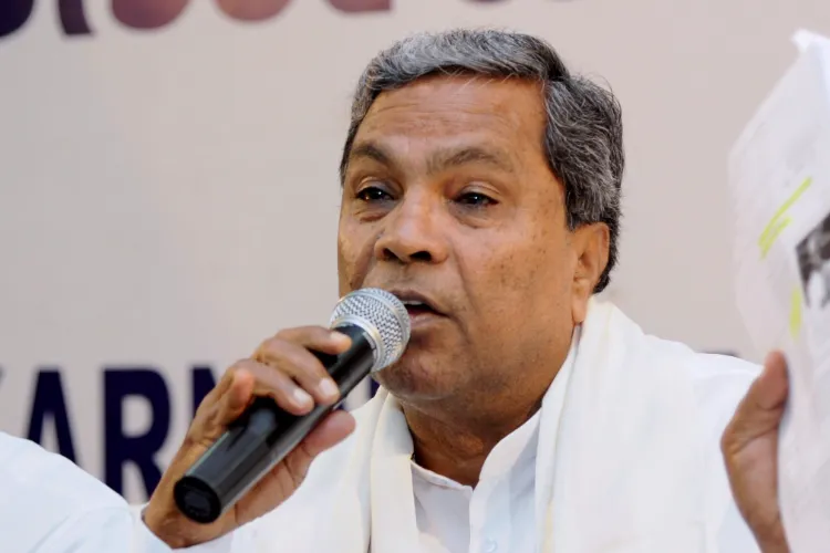 Karnataka Chief Minister Siddaramaiah 