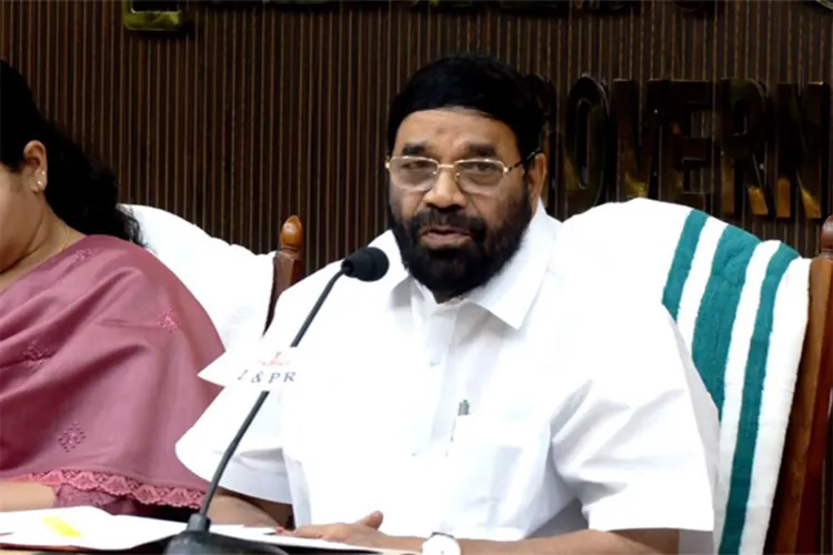  Kerala Devaswom Minister V N Vasavan