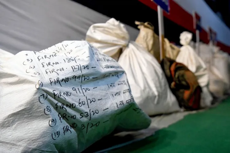 Representative image of seized drugs