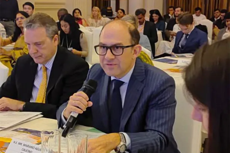 Mariano Caucino, Argentine Ambassador to India