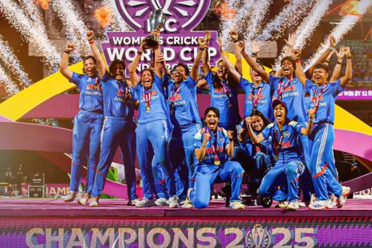 World Cup winner Indian Women's Cricket team