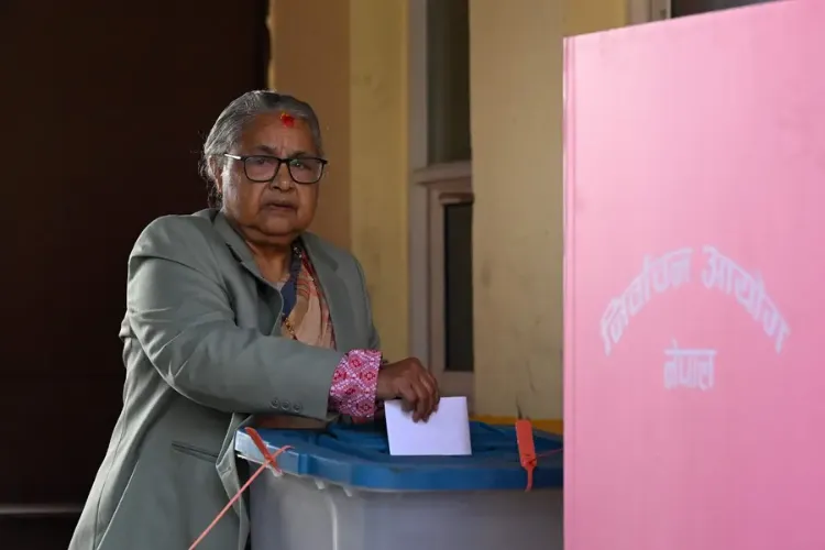 Nepal's interim Prime Minister Sushila Karki