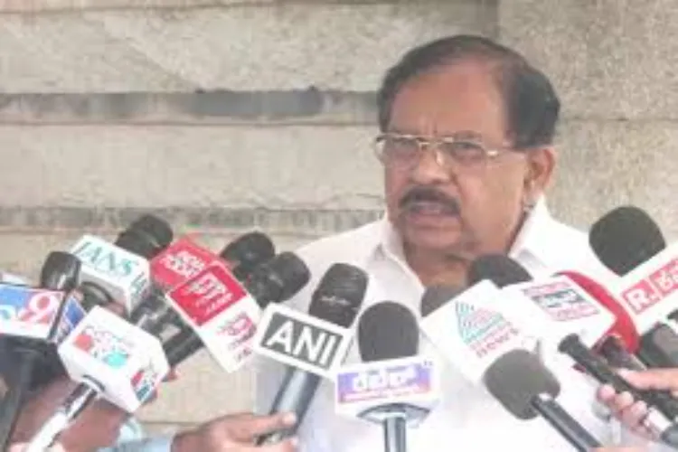 Karnataka Home Minister G Parameshwara 