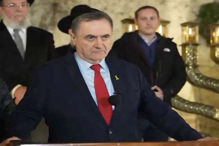 Israel's Defence Minister Israel Katz