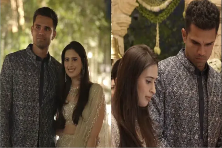 Arjun Tendulkar and businesswoman Saaniya Chandhok