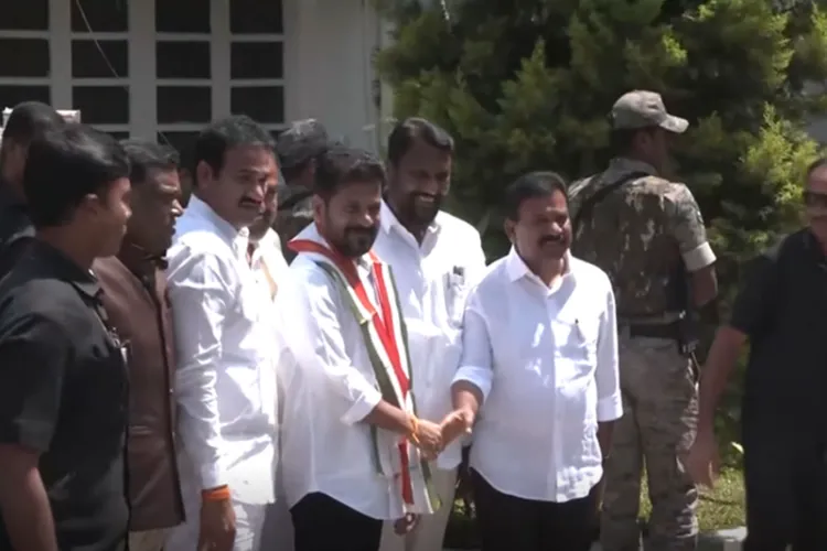 Telangana Chief Minister A Revanth Reddy at the Telangana State Assembly 