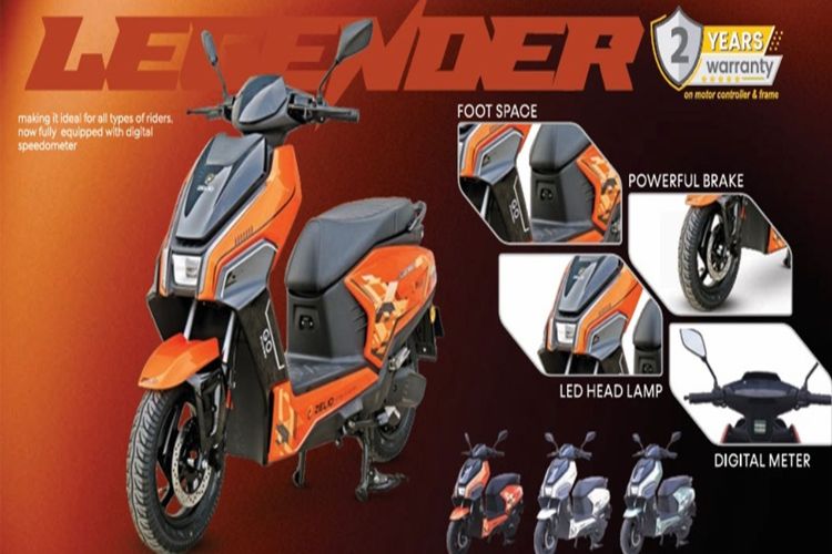 Zelio Legender Electric Scooter