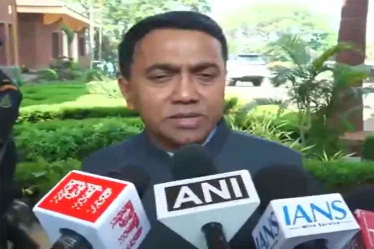 Goa CM Pramod Sawant