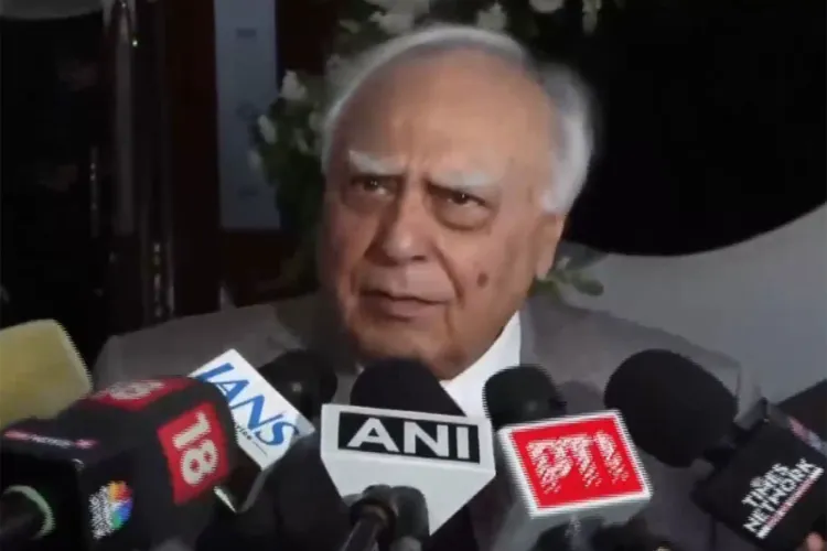 Rajya Sabha MP Kapil Sibal after attending Ayatollah Khamenei's condolence meeting