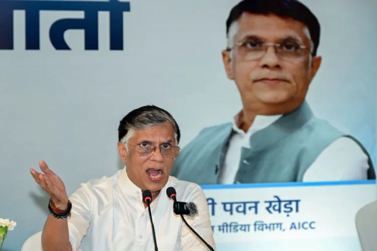 Chairperson of Congress' Media and Publicity Department, Pawan Khera
