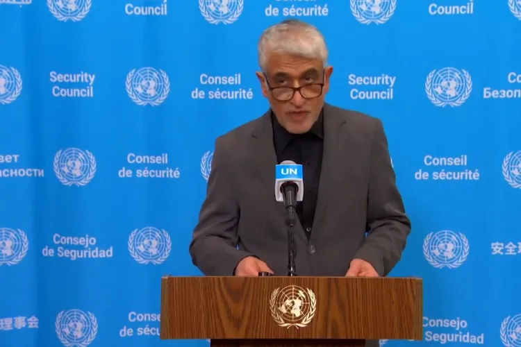 Iran's Ambassador to the United Nations, Amir-Saeid Iravani