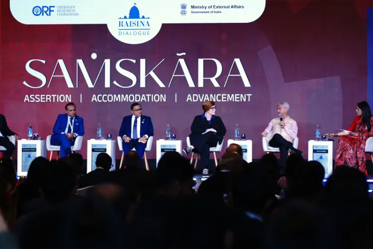 External Affairs Minister S. Jaishankar speaking at the Raisina Dialogue 
