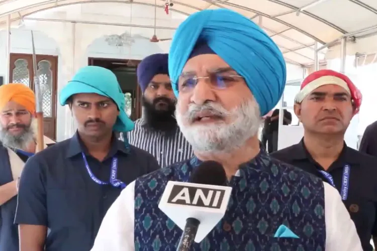 Newly appointed Lieutenant Governor of Delhi, Taranjit Singh Sandhu