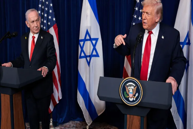 US President Donald Trump and Israeli Prime Minister Benjamin Netanyahu