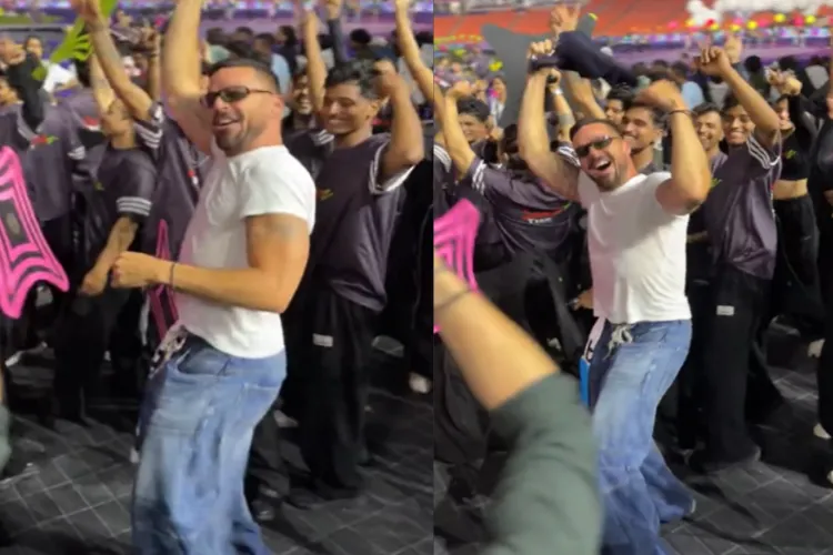 Ricky Martin dances 'Oh Ho Ho Ho’ at T20 WC ceremony