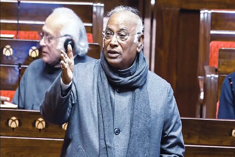 Kharge seeks debate on energy security amid West Asia crisis