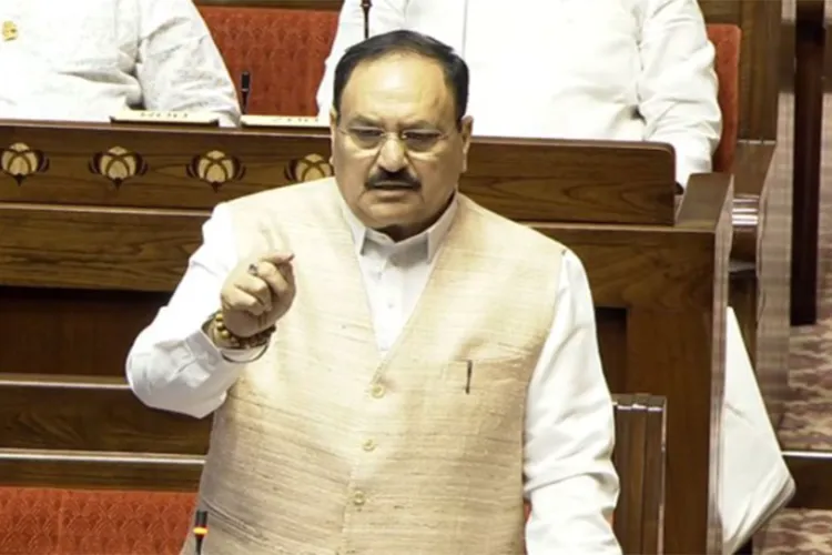 Union Minister JP Nadda 