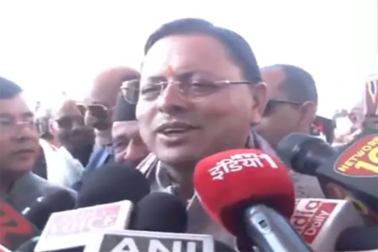 Chief Minister Pushkar Singh Dhami 