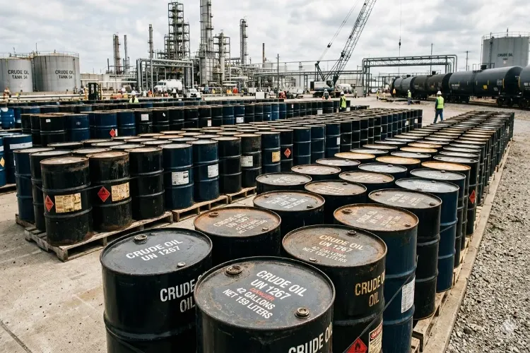 Crude oil spikes past USD 115 as Iran war hits shipping