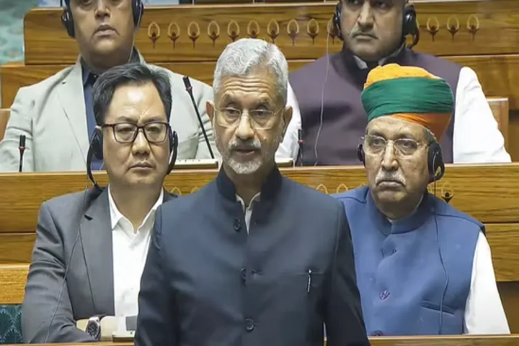 Jaishankar in Lok Sabha