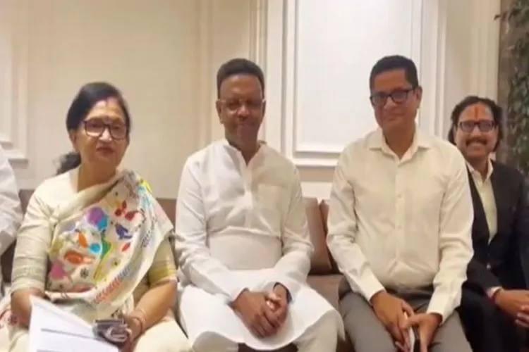 TMC delegation meet Election Commission of India (ECI) officials