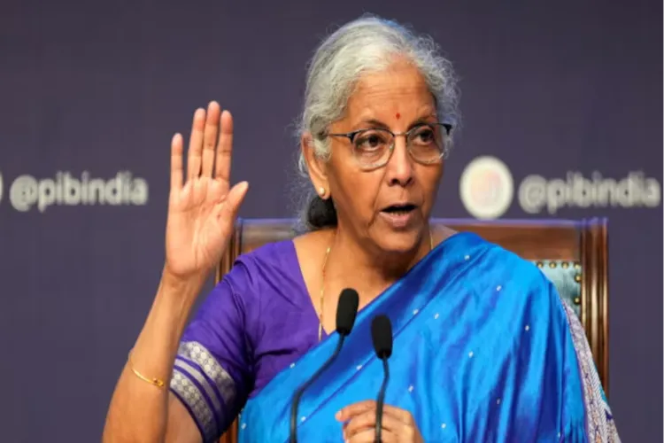 Union Finance Minister Nirmala Sithraman 