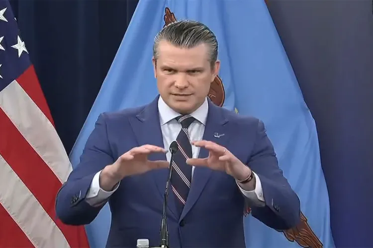 US Secretary of War Pete Hegseth