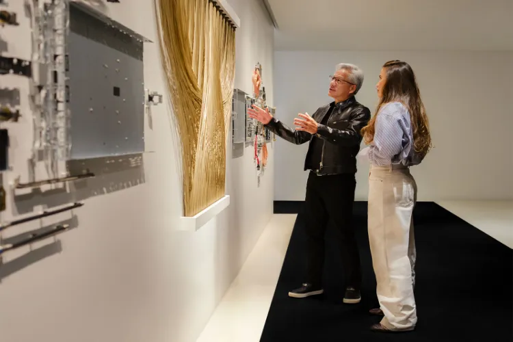 Jensen Huang (NVIDIA) and Mira Murati (Thinking Machines)