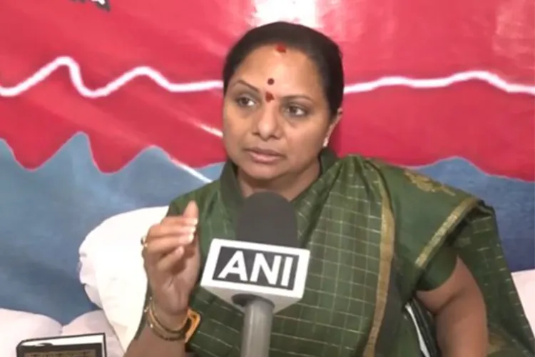 Telangana Jagruthi Founder K Kavitha 