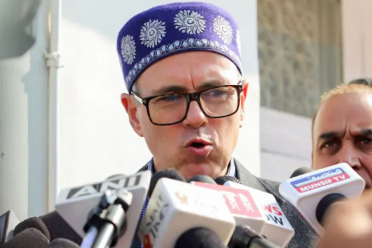 Jammu and Kashmir Chief Minister Omar Abdullah 