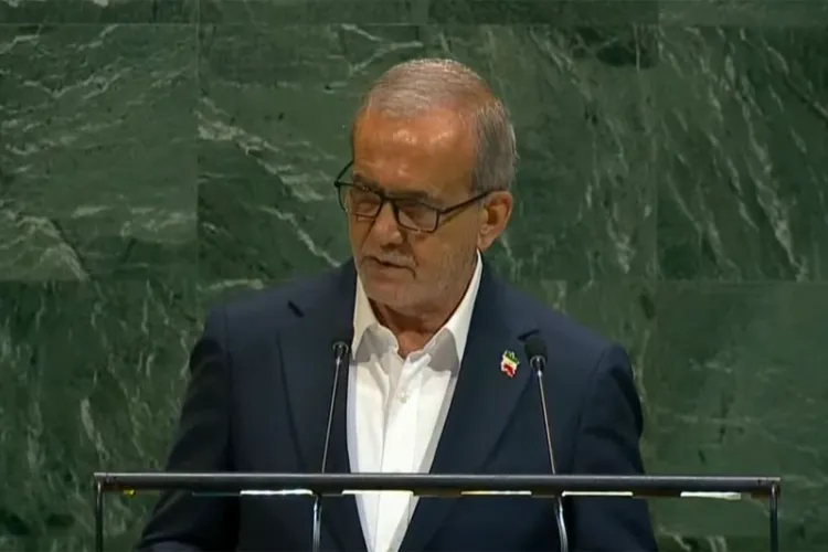 File Photo of Iran’s President Masoud Pezeshkian