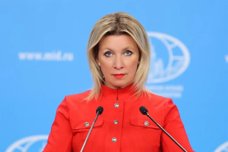 Russian Foreign Ministry Spokesperson Maria Zakharova
