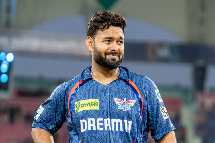 Lucknow Super Giants (LSG) skipper Rishabh Pant 