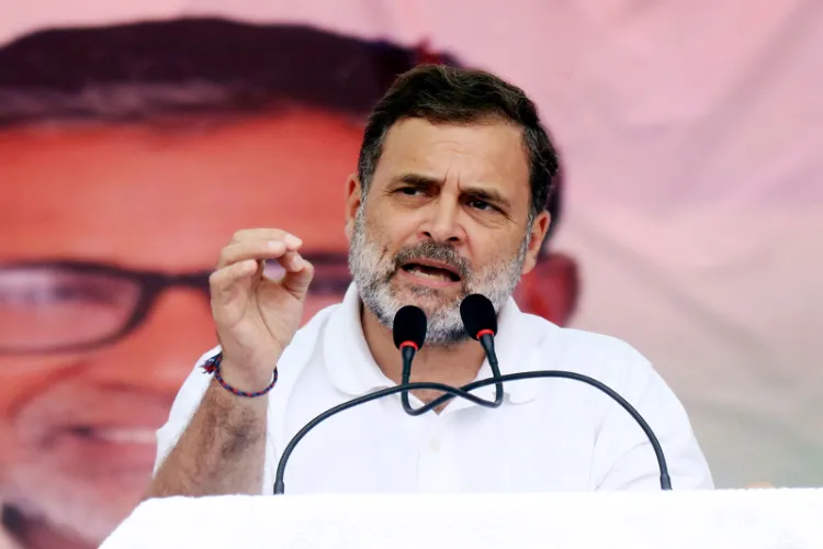 Leader of Opposition in the Lok Sabha and Congress MP Rahul Gandhi