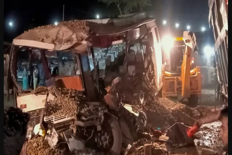 One killed, six injured as bus catches fire in Gujarat’s Banaskantha