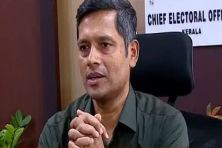 Ratan U. Kelkar, Chief Electoral Officer of Kerala