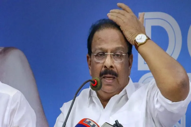 Senior Congress leader and former Kerala Pradesh Congress Committee (KPCC) president K Sudhakaran