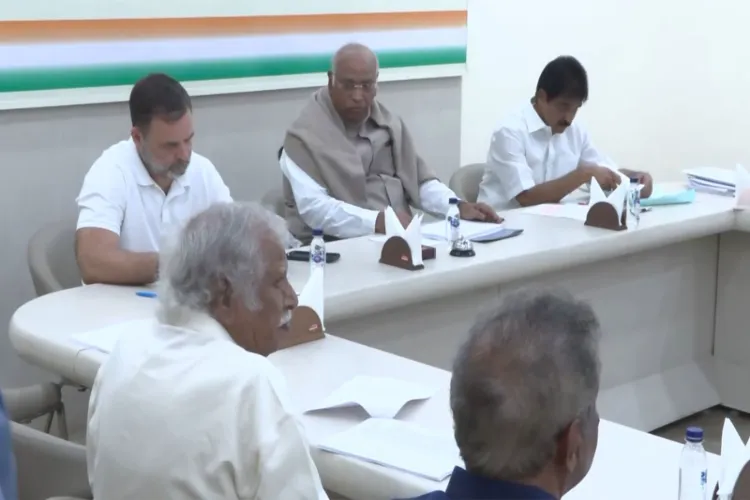 LoP Rahul Gandhi, Mallikarjun Kharge chairs Congress meeting ahead of Assam election